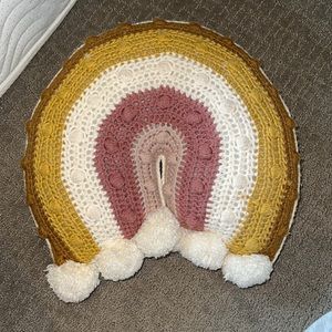 CUSTOM RAINBOW PILLOW!